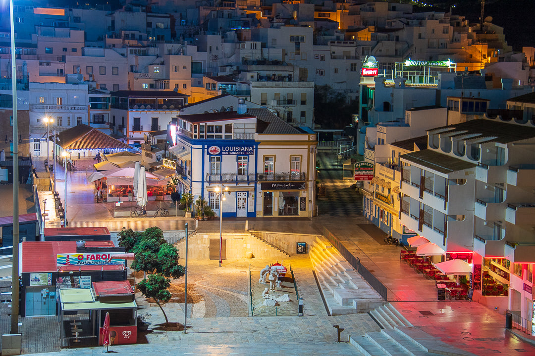 DownTown Albufeira (Displayed Mounted on Canvas 90x50)