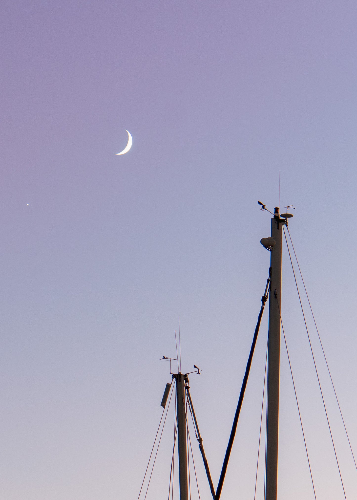 Moon - Waxing Crescent Moon