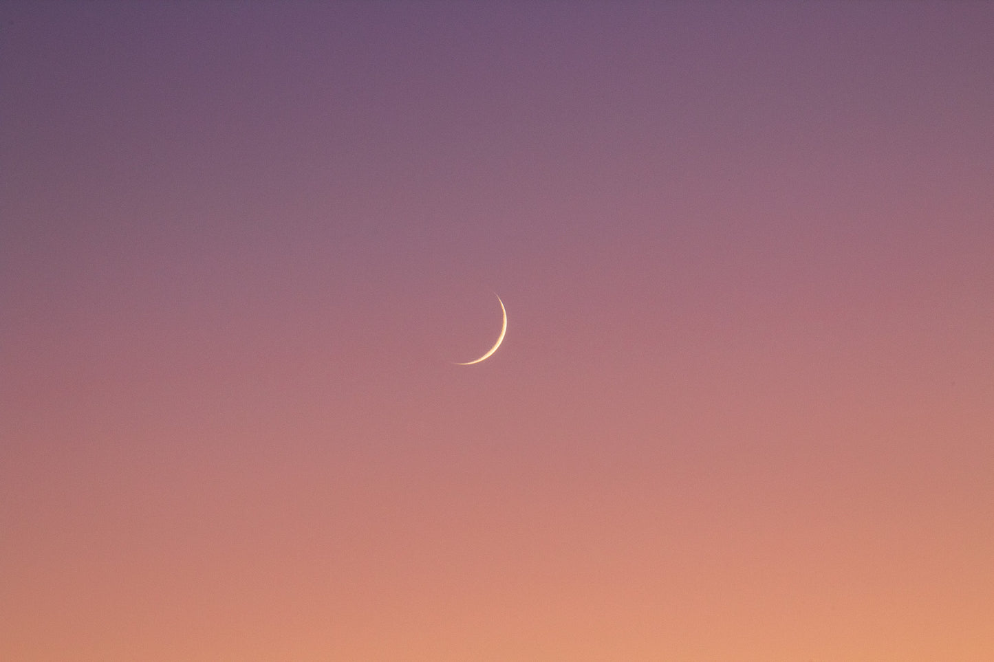 Moon - Waxing Crescent Moon