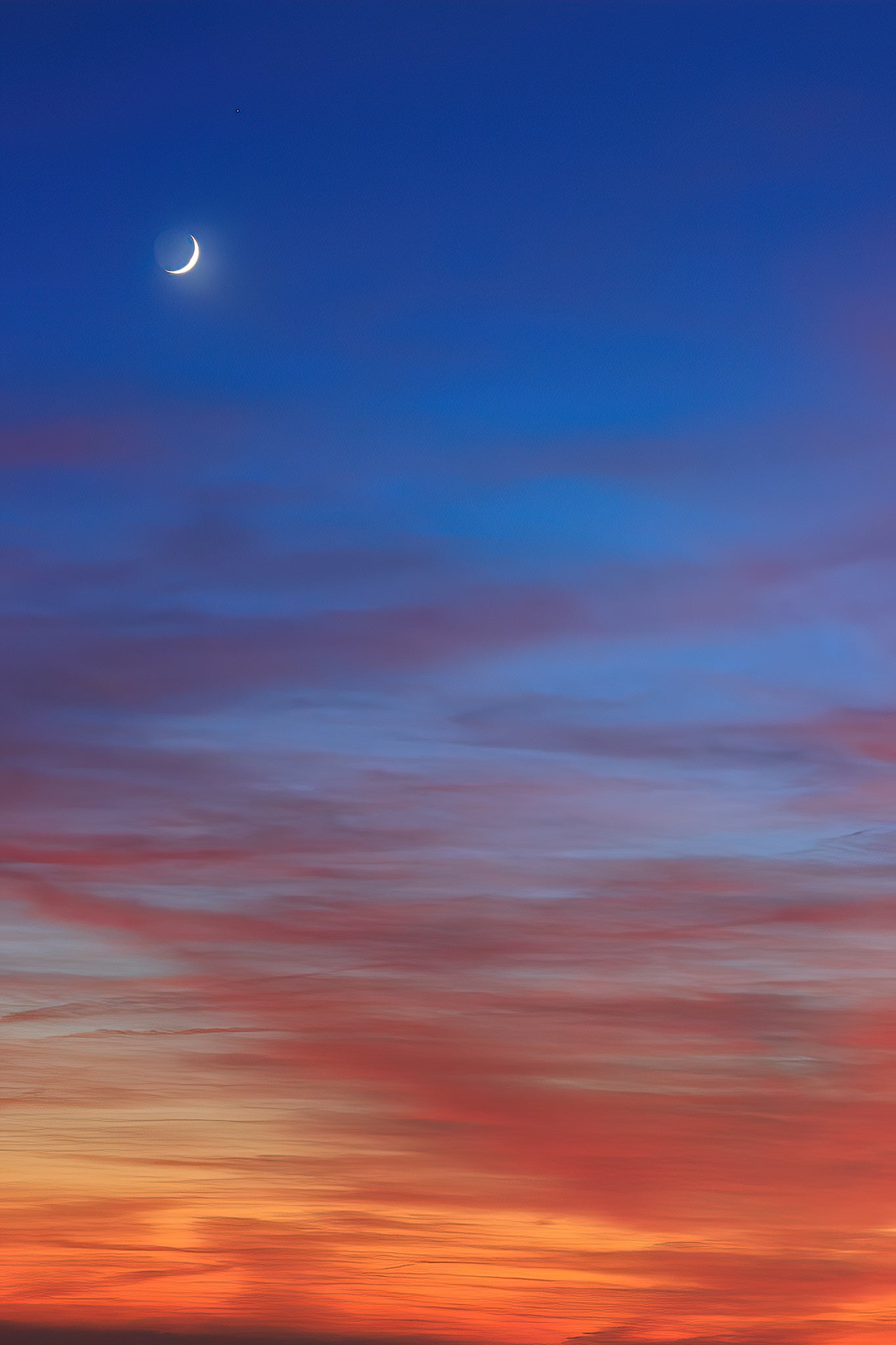 Moon - Waxing Crescent Moon