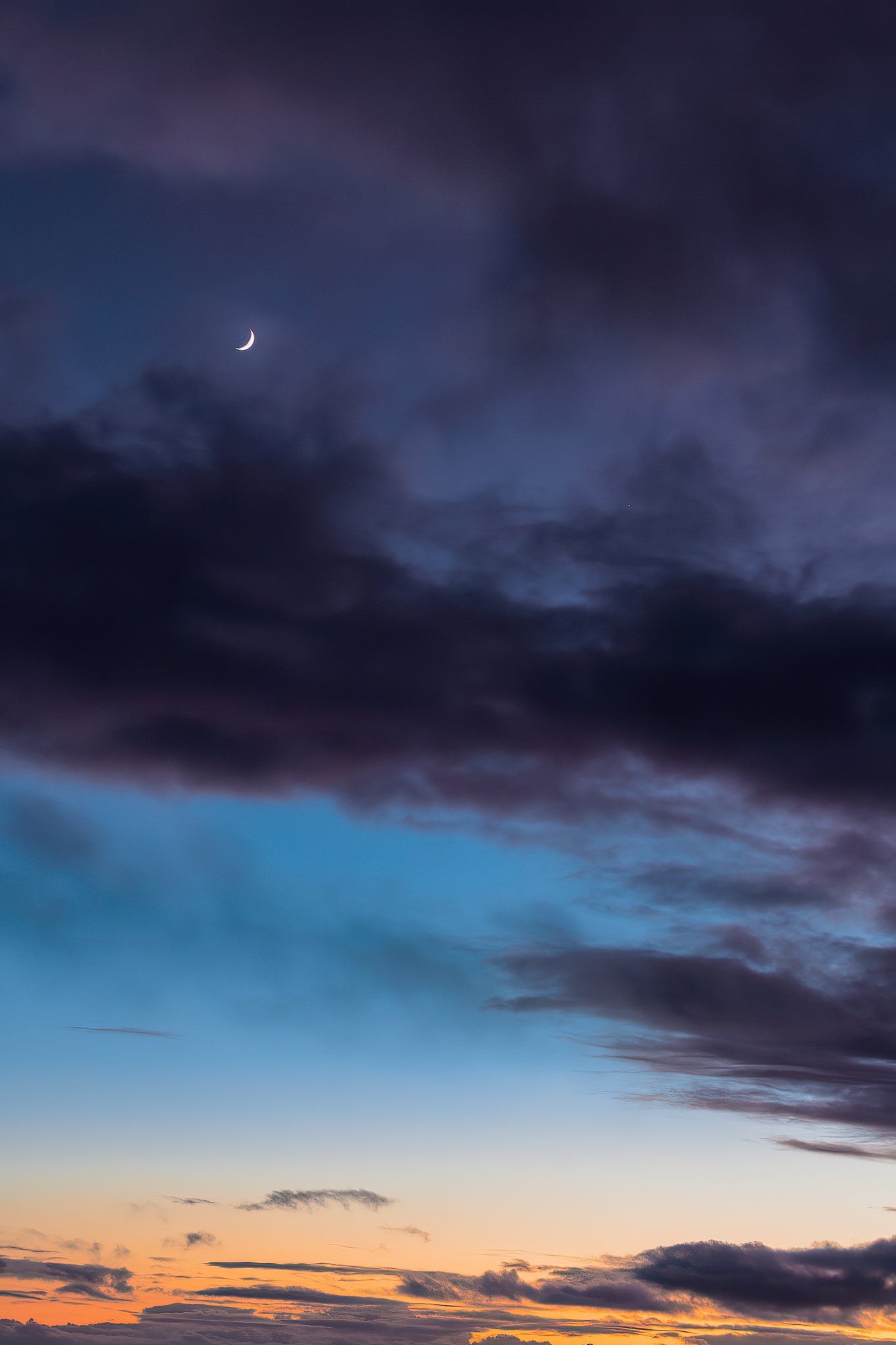 Moon - Waxing Crescent Moon