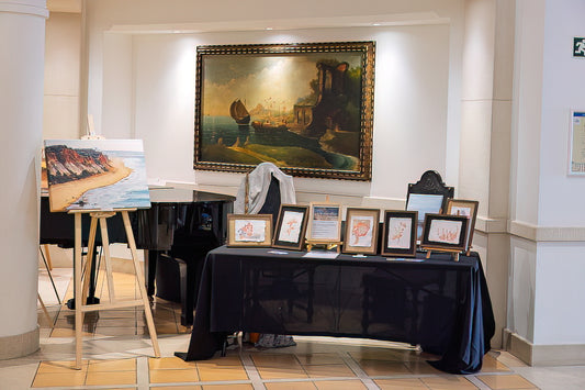 DownTown Albufeira (Displayed Mounted on Canvas 90x50)