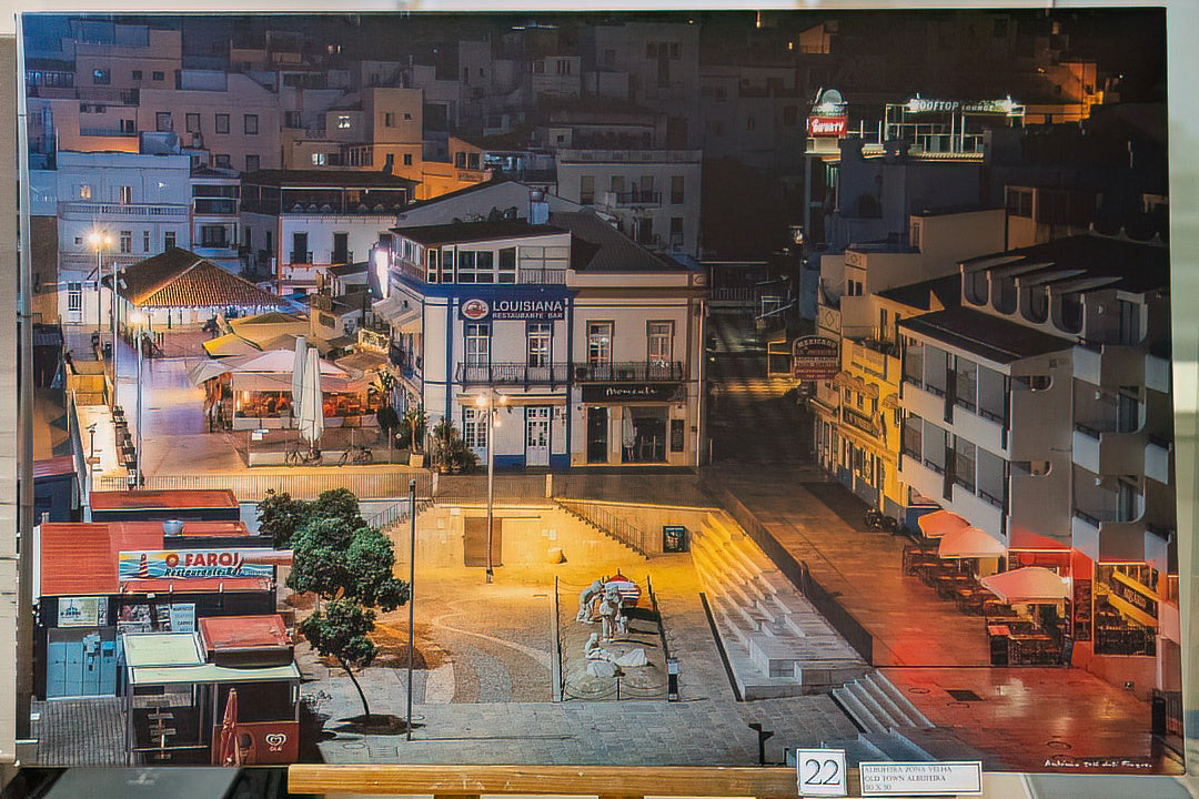DownTown Albufeira (Displayed Mounted on Canvas 90x50)