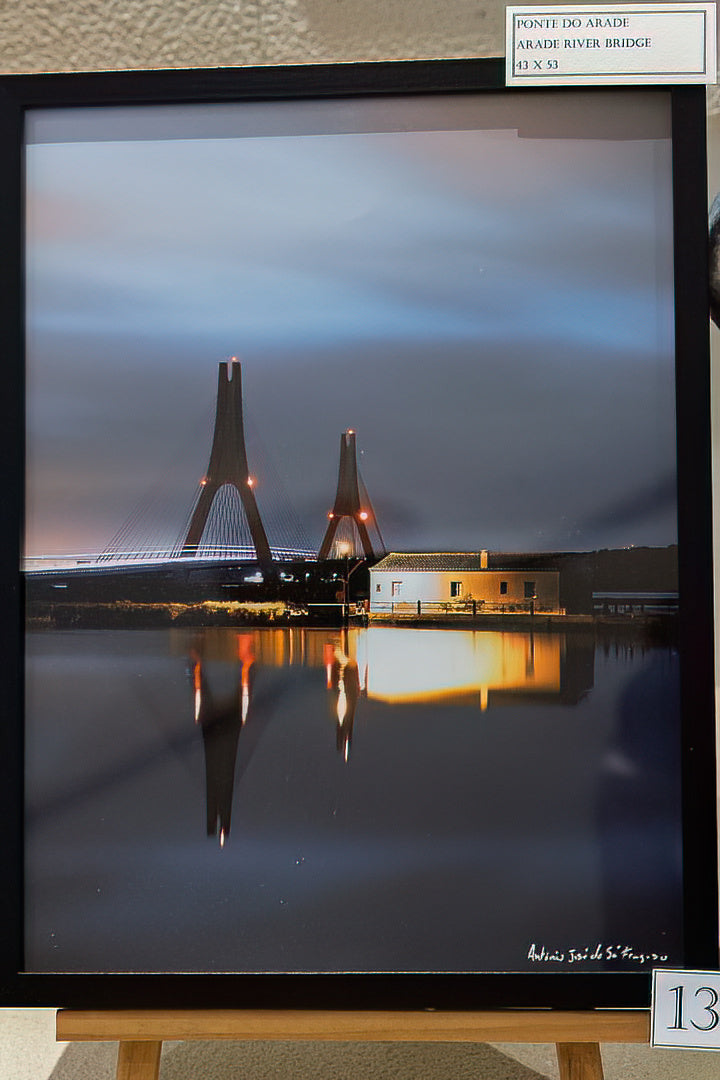 River Arades Bridge (Dispayed Framed 30x40)