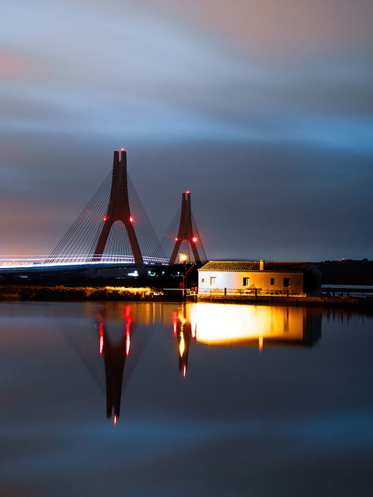 River Arades Bridge (Dispayed Framed 30x40)