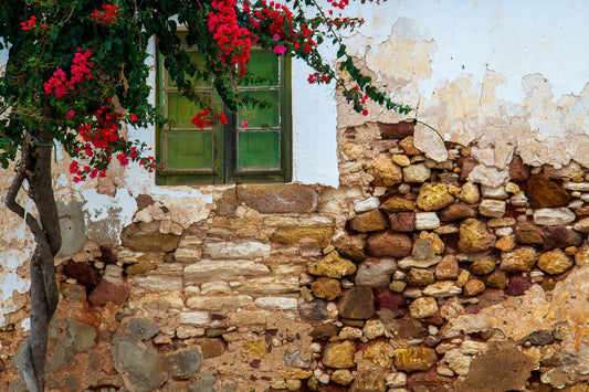 The Three Companions (Displayed Mounted on Canvas 40x30)