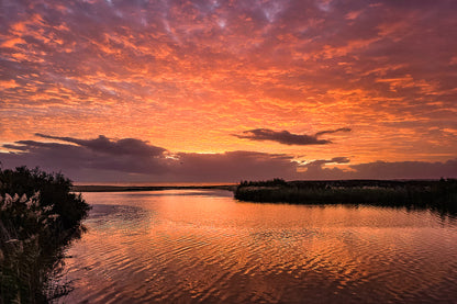Sunset at Salgados Beach ( Displyed Framed 73x53)