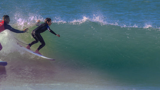 Young boy Surfing