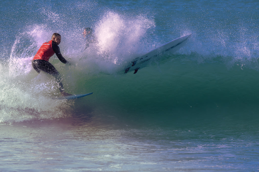 Young boy Surfing