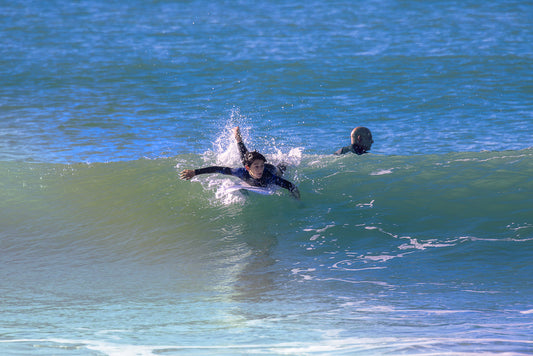Young boy Surfing