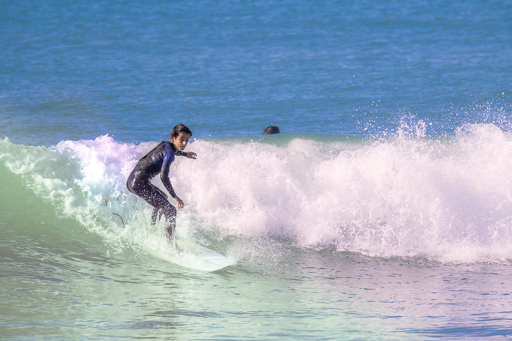 Young boy Surfing