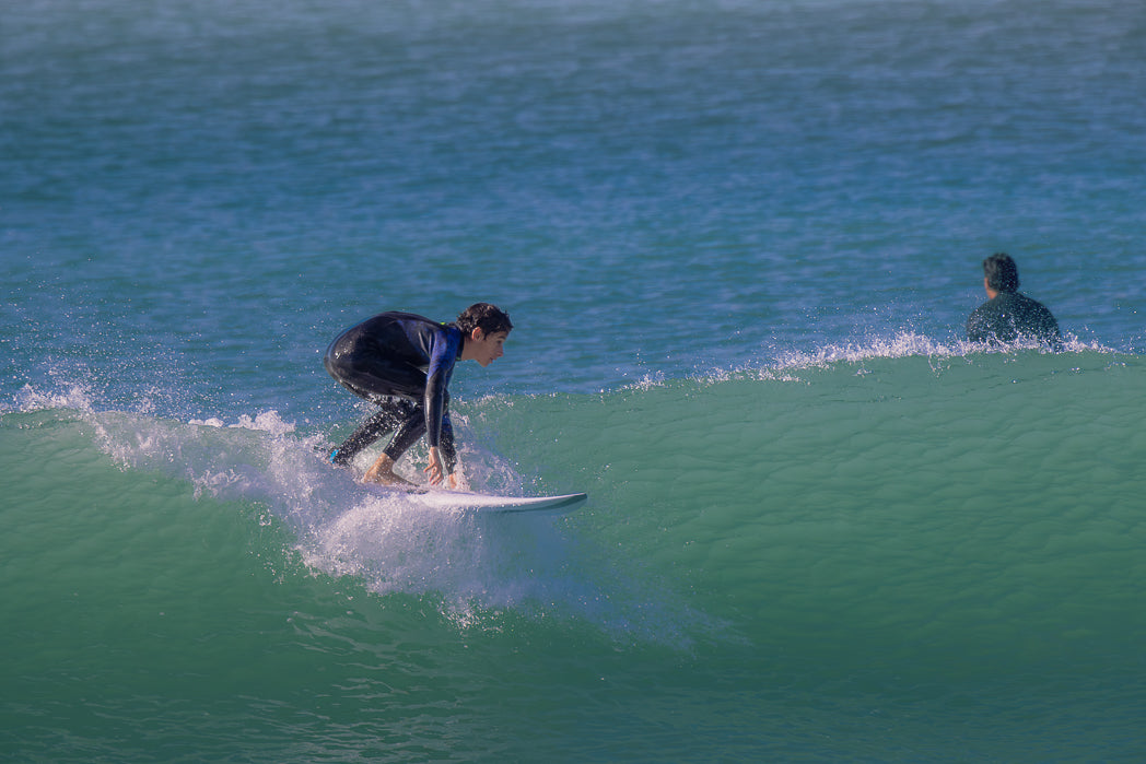 Young boy Surfing