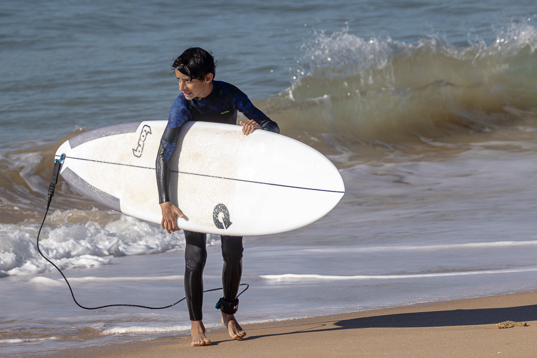 Young boy Surfing