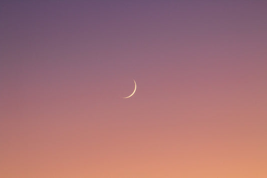 Moon - Waxing Crescent Moon