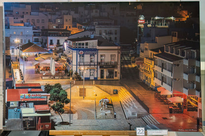 DownTown Albufeira (Displayed Mounted on Canvas 90x50)