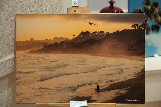 Praia da Maria Luisa (Displayed Mounted on Canvas 70x50)