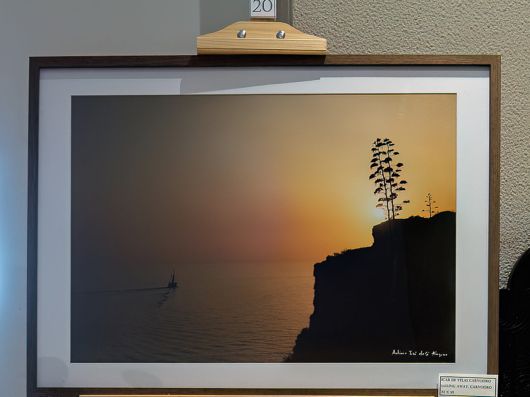 Sailing Away, Carvoeiro (Displayed Framed 73x53)