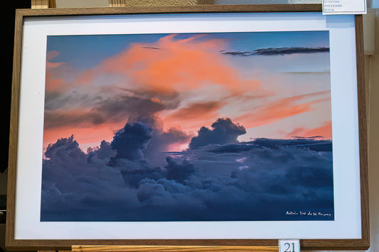 Only Clouds (Displayed Framed 73x53)