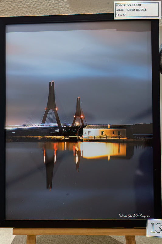 River Arades Bridge (Dispayed Framed 30x40)
