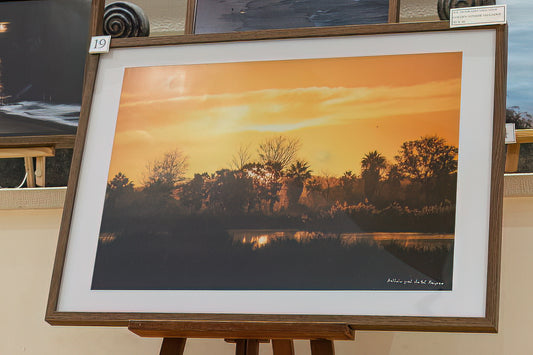 SunRise at Salgados (Displayed Framed 73x53)